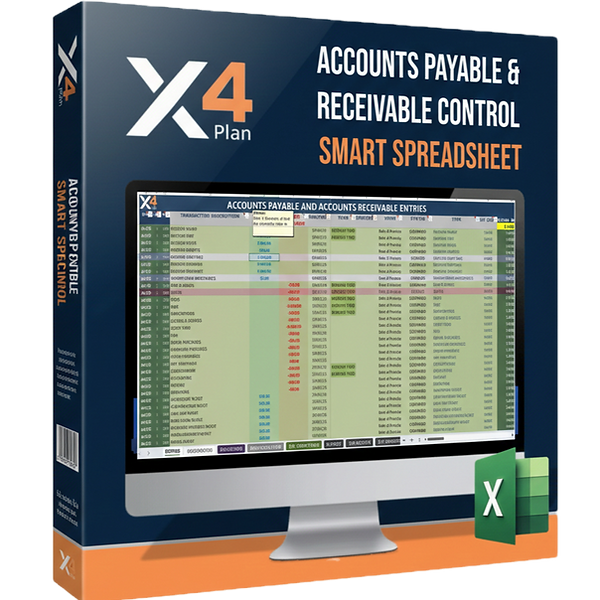 Accounts payable and receivable spreadsheet